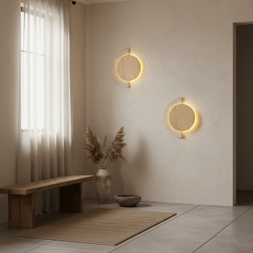 Kinkiet Crescent Halo
