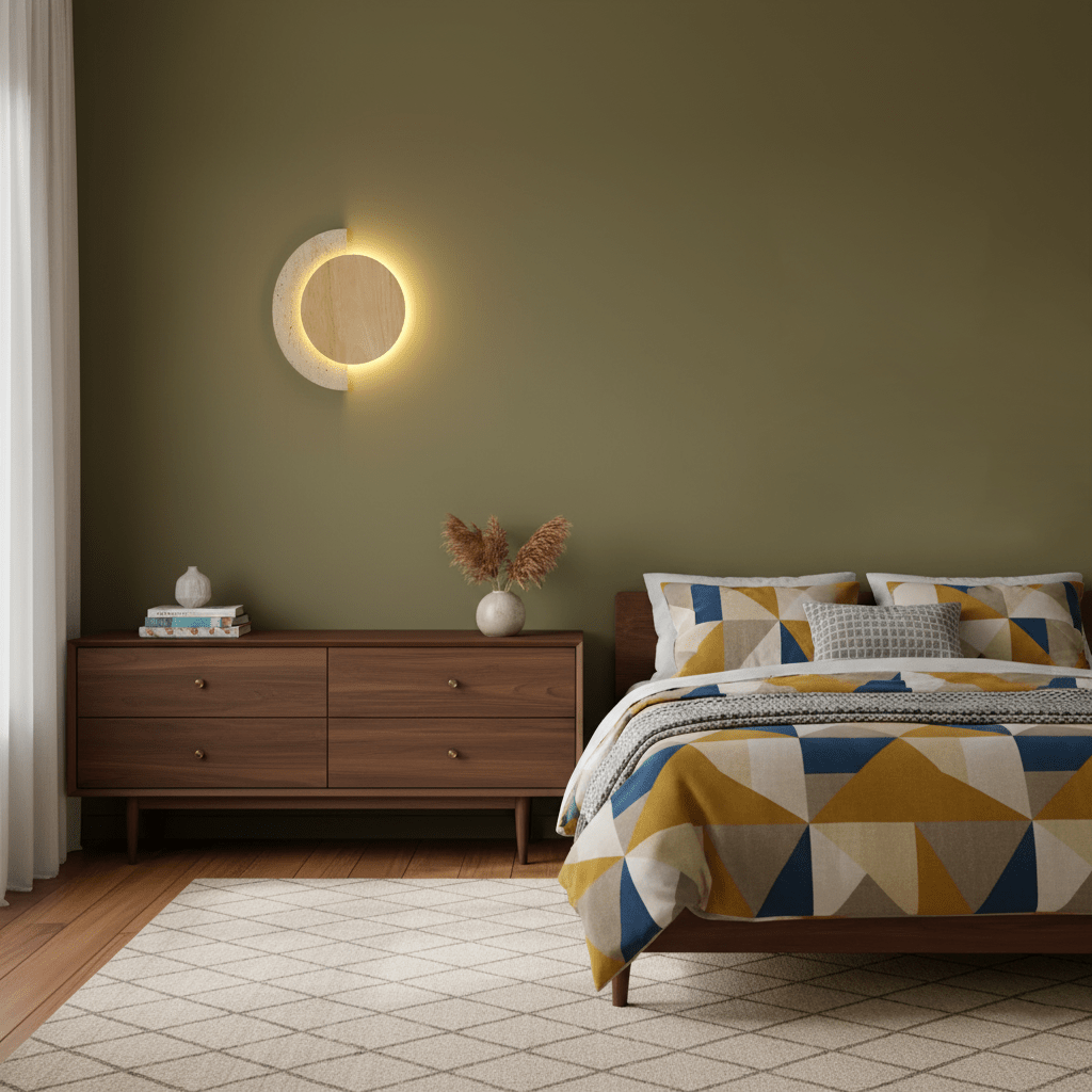 Kinkiet Crescent Halo