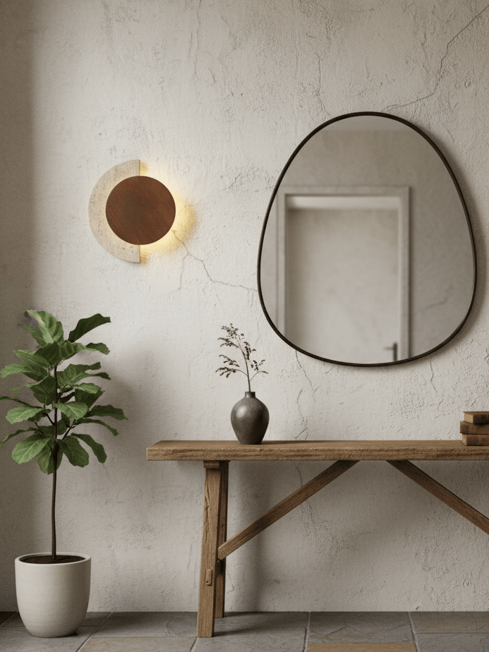 Kinkiet Crescent Halo