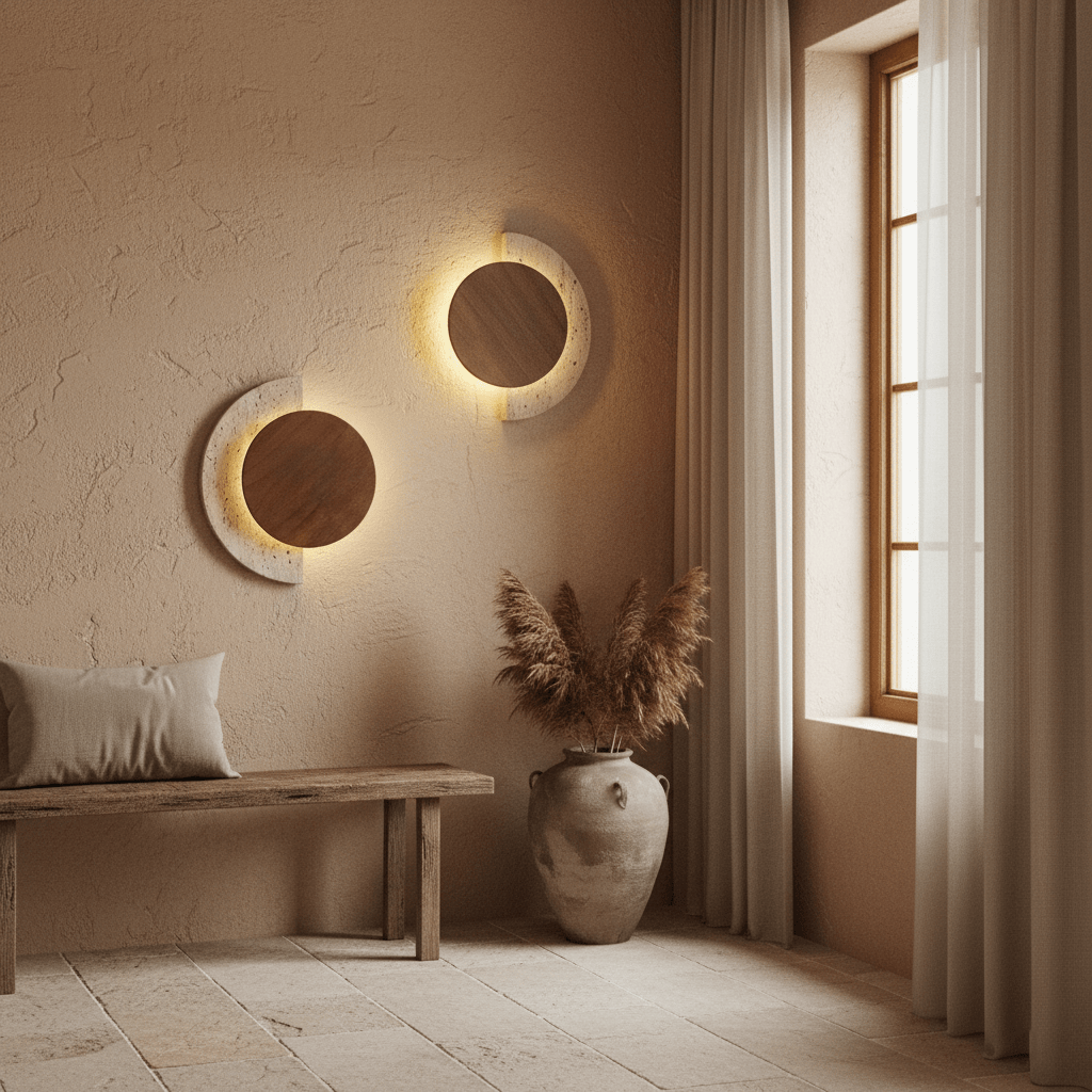 Kinkiet Crescent Halo