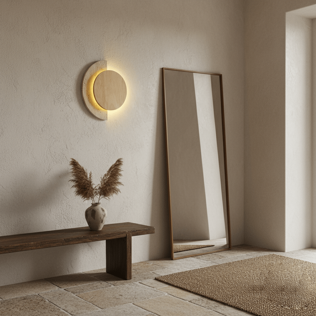 Kinkiet Crescent Halo