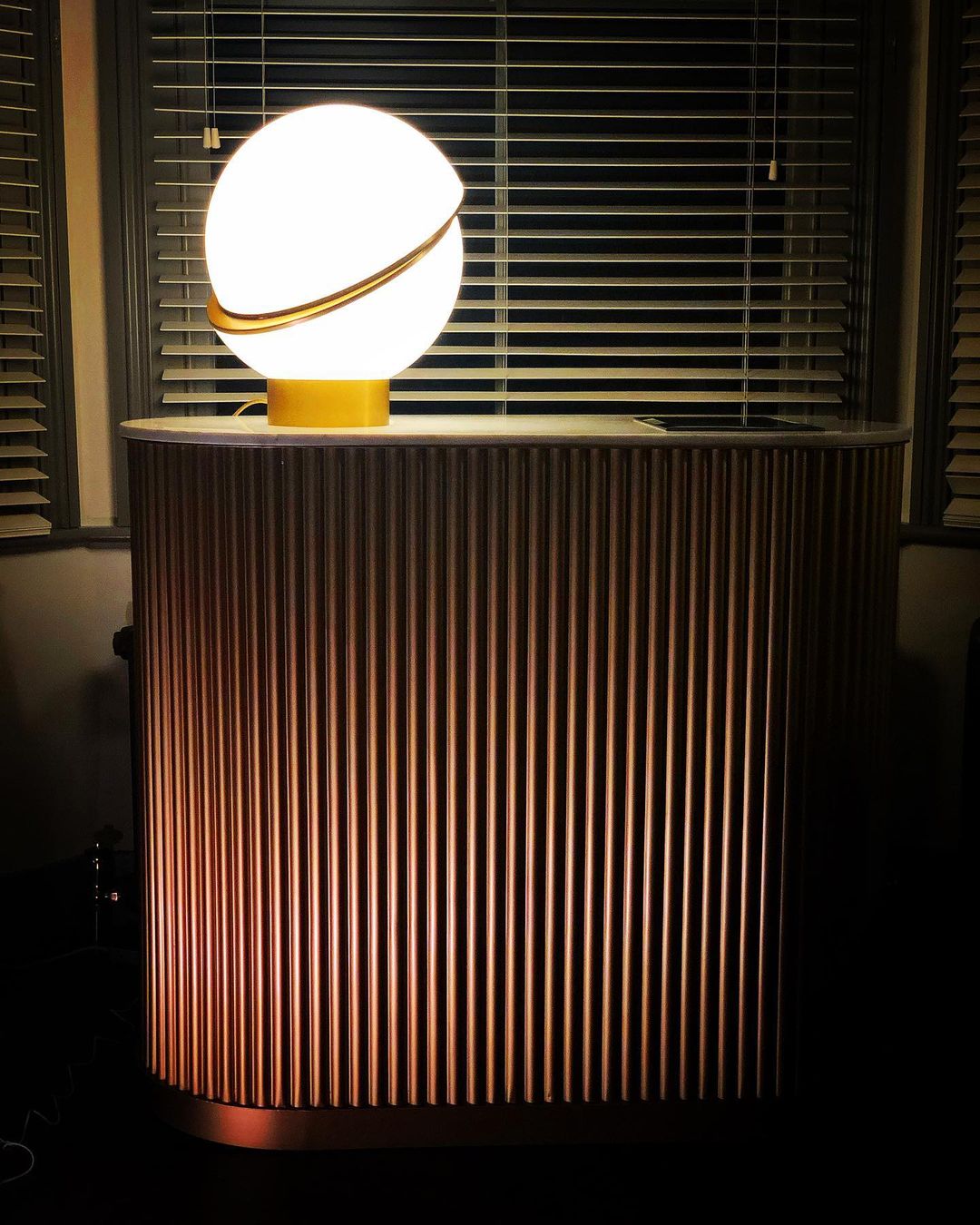 Lampa Stołowa Księżycowa