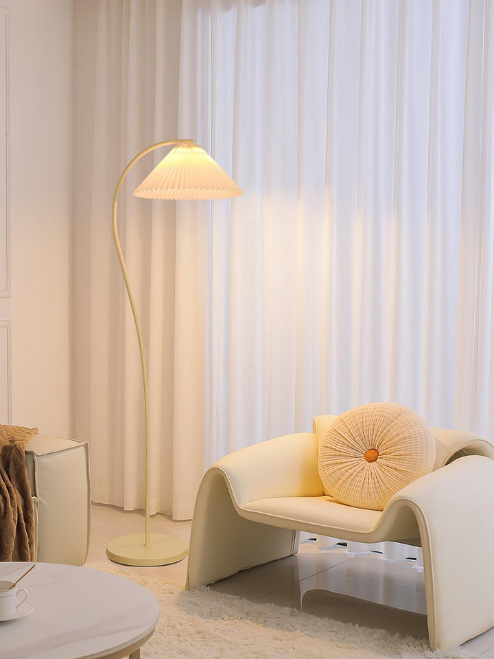 Lampa Podłogowa Crescini z Faldami