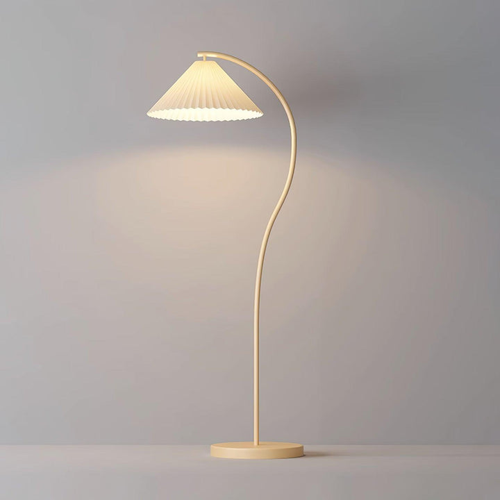 Lampa Podłogowa Crescini z Faldami