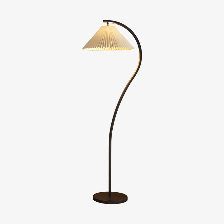 Lampa Podłogowa Crescini z Faldami