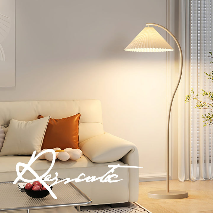 Lampa Podłogowa Crescini z Faldami