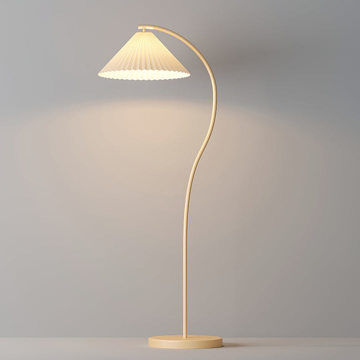 Lampa Podłogowa Crescini z Faldami