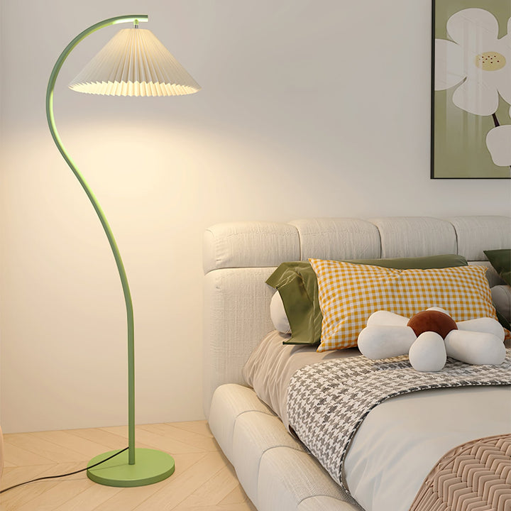 Lampa Podłogowa Crescini z Faldami