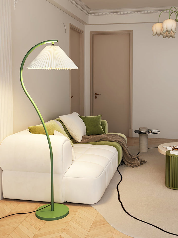 Lampa Podłogowa Crescini z Faldami