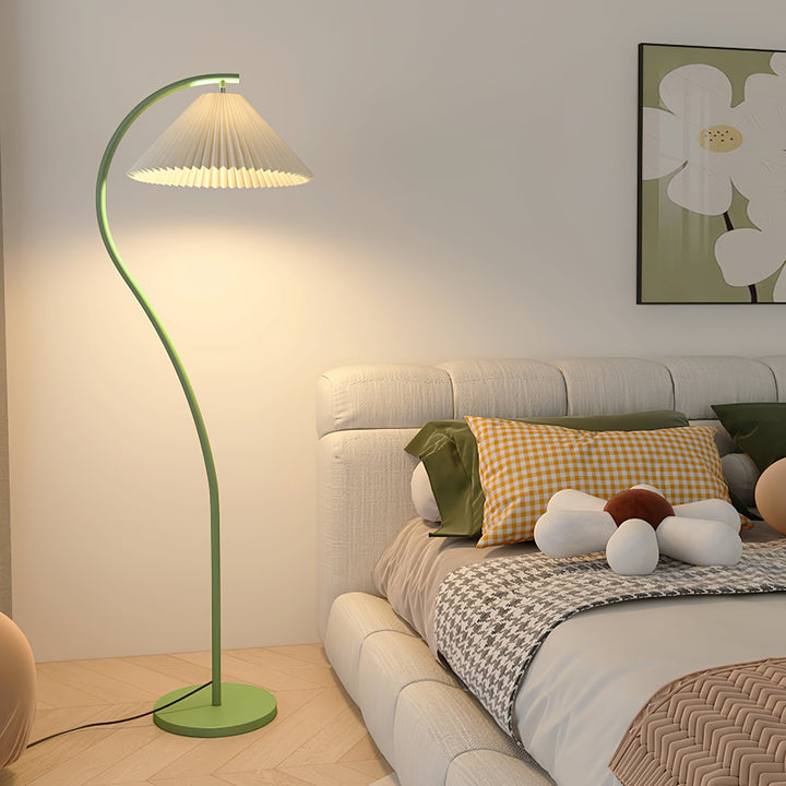 Lampa Podłogowa Crescini z Faldami
