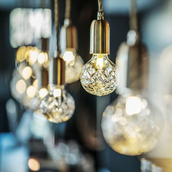 Lampa wisząca LED z kryształową żarówką