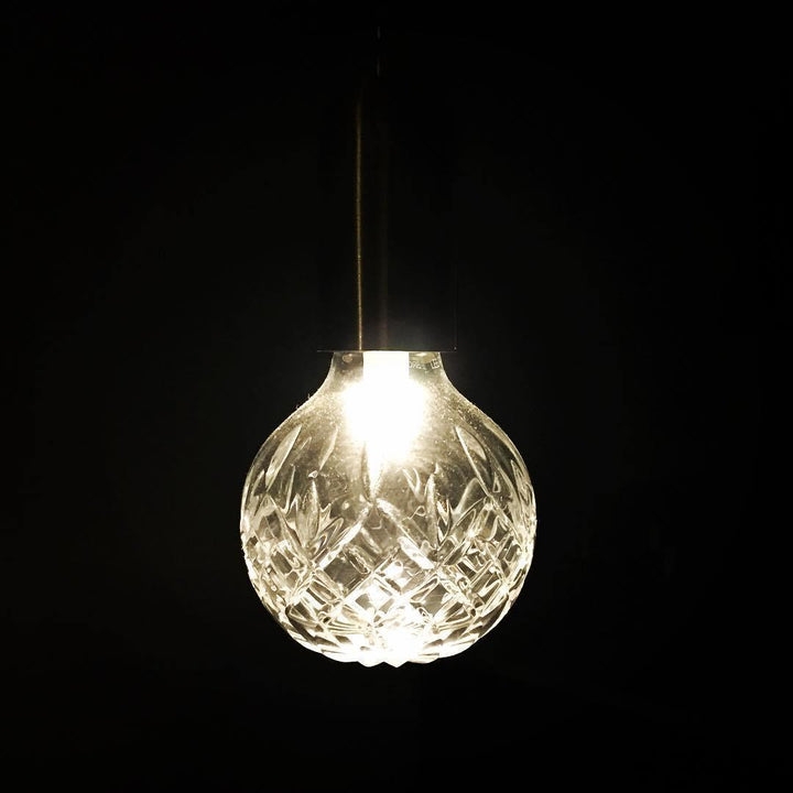 Lampa wisząca LED z kryształową żarówką