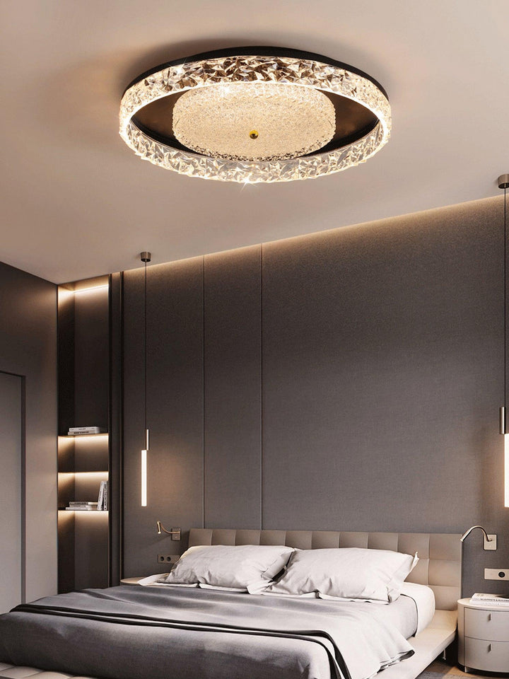 Lampa sufitowa z kryształem