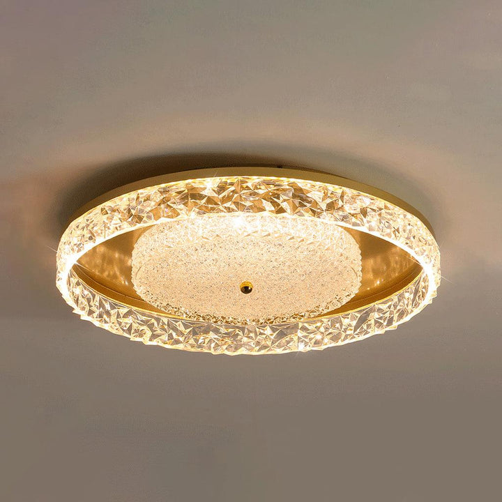 Lampa sufitowa z kryształem