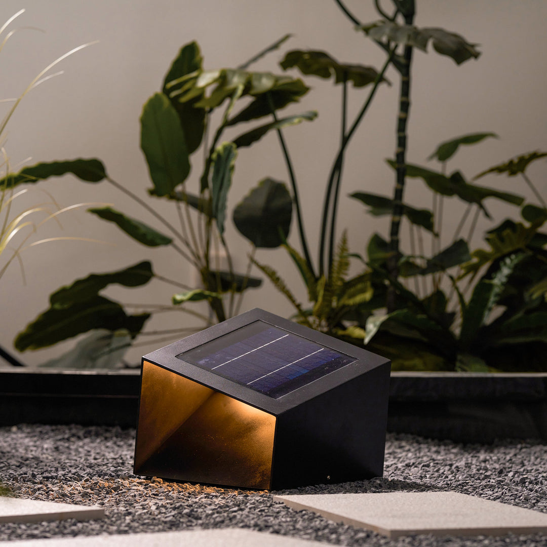 Kostka Ogrodowa Solarna Lampa Zewnętrzna