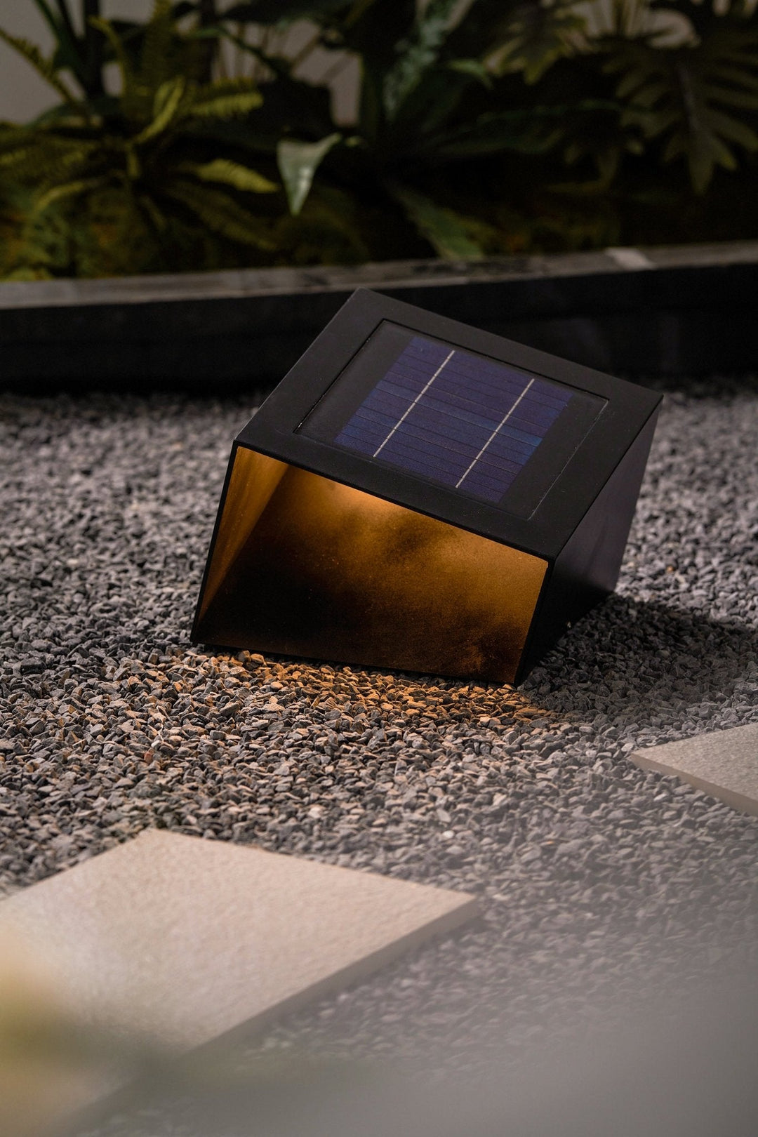 Kostka Ogrodowa Solarna Lampa Zewnętrzna