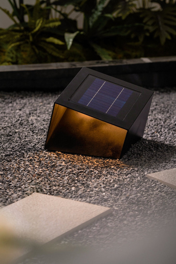 Kostka Ogrodowa Solarna Lampa Zewnętrzna