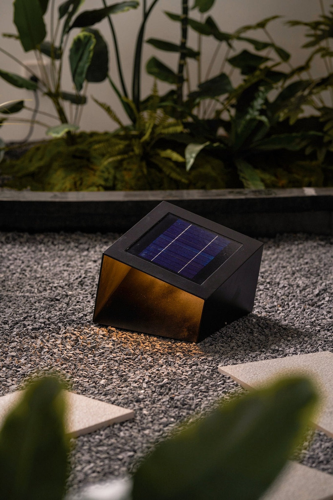 Kostka Ogrodowa Solarna Lampa Zewnętrzna