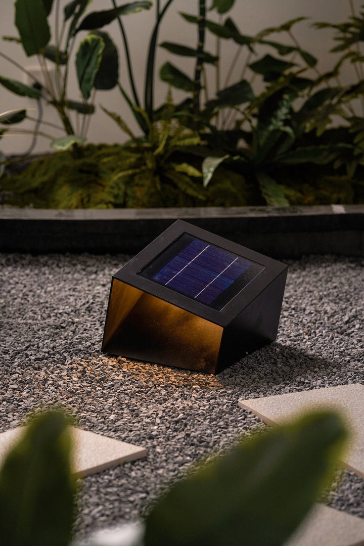 Kostka Ogrodowa Solarna Lampa Zewnętrzna