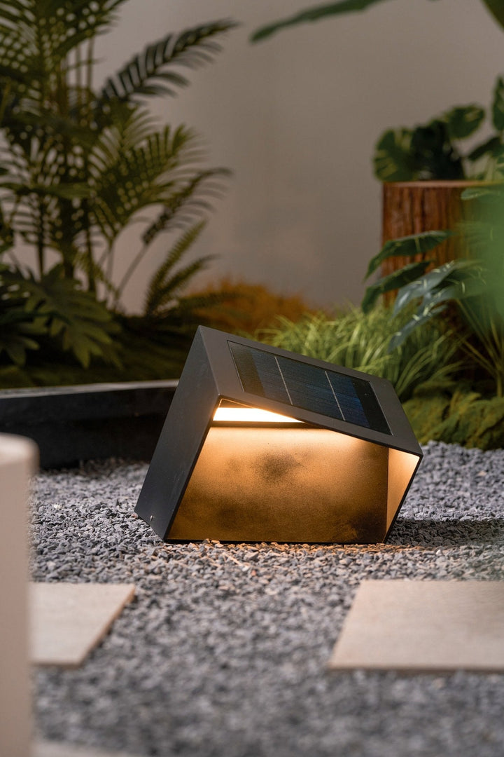 Kostka Ogrodowa Solarna Lampa Zewnętrzna