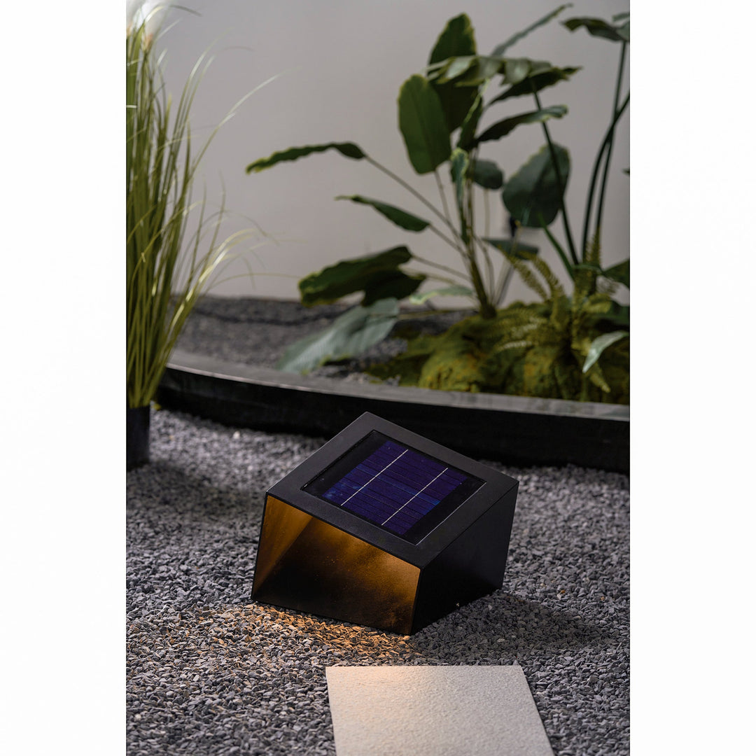 Kostka Ogrodowa Solarna Lampa Zewnętrzna