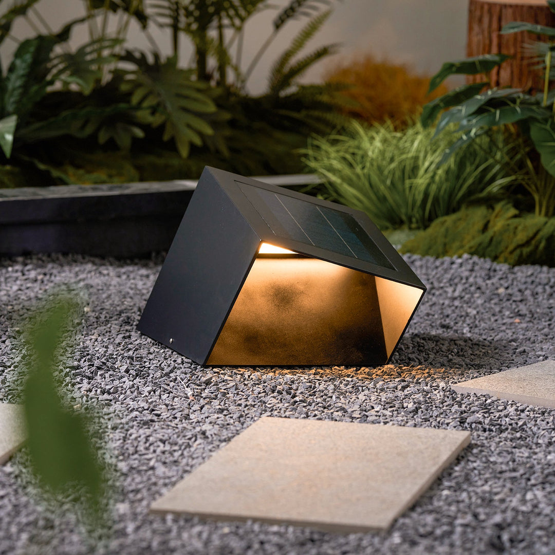 Kostka Ogrodowa Solarna Lampa Zewnętrzna