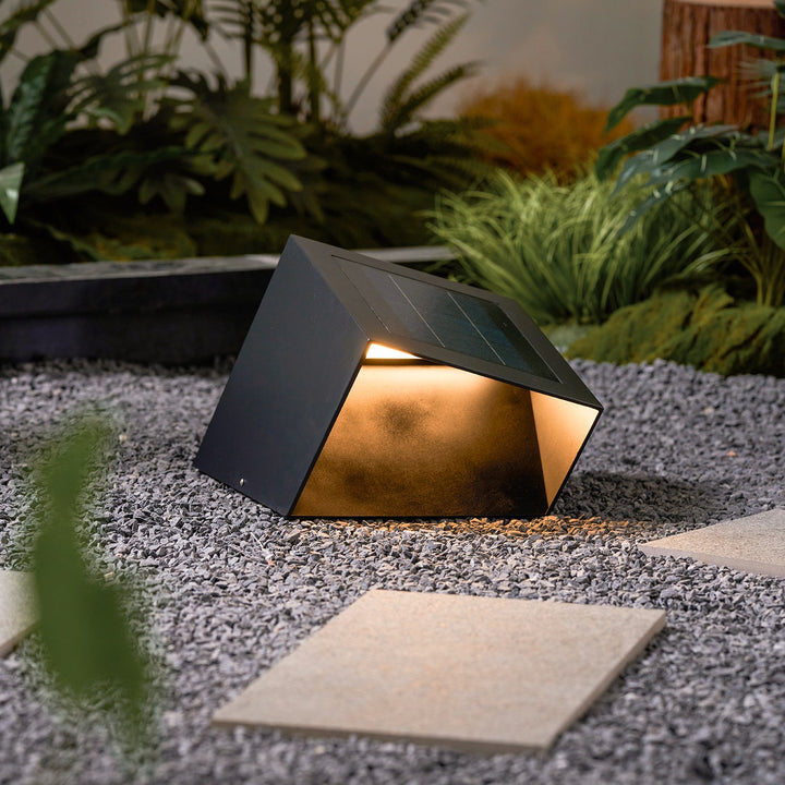 Kostka Ogrodowa Solarna Lampa Zewnętrzna