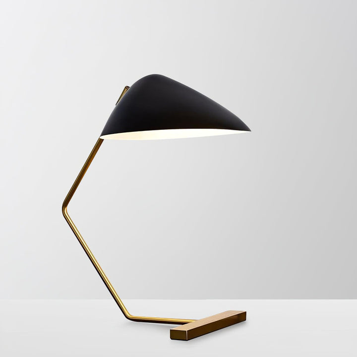 Krzywoliniowa Lampa Stołowa w Stylu Mid-Century