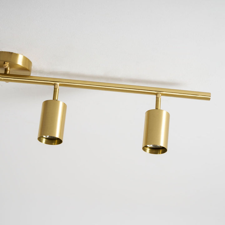 Lampa sufitowa z mosiądzu Cylinder Brass Series