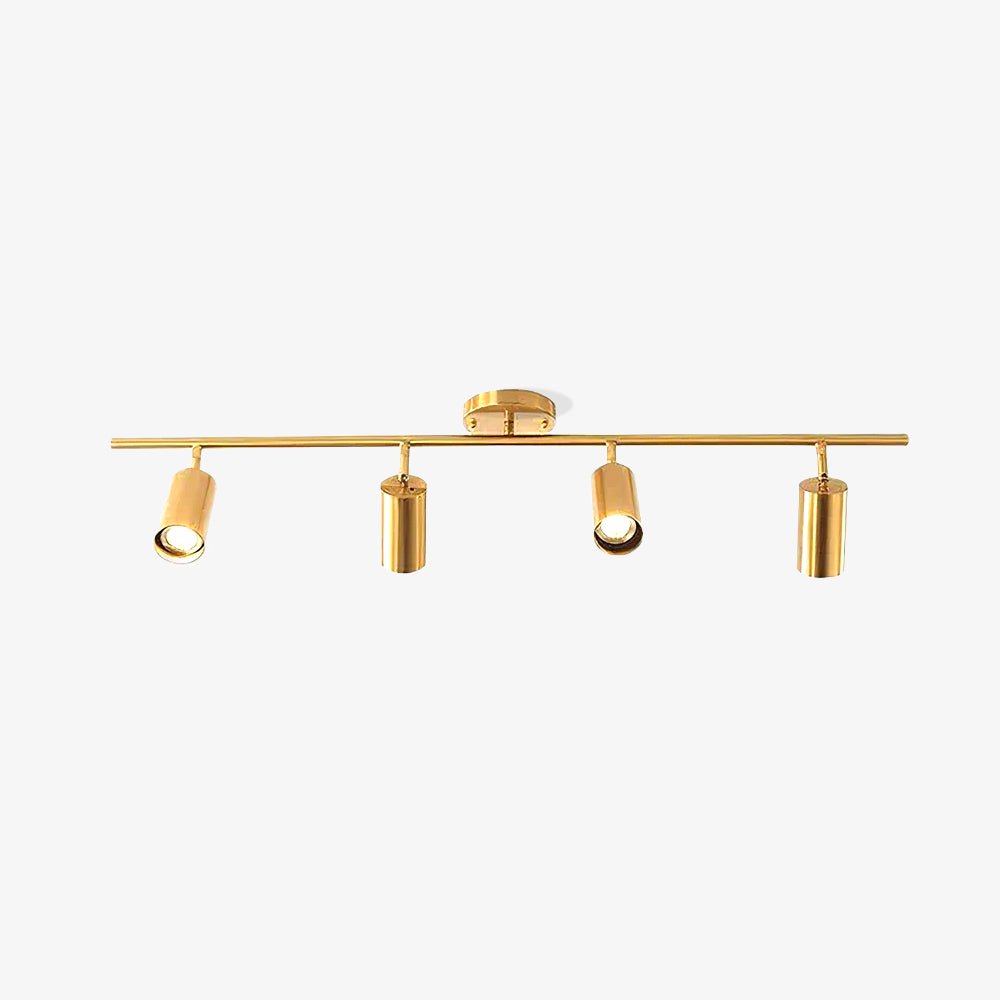 Lampa sufitowa z mosiądzu Cylinder Brass Series
