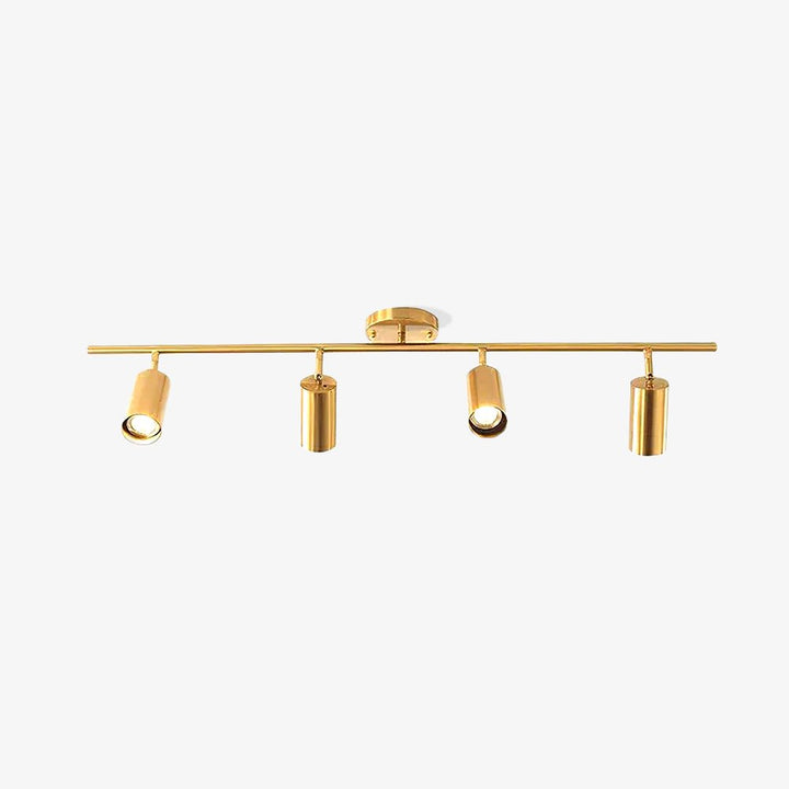 Lampa sufitowa z mosiądzu Cylinder Brass Series
