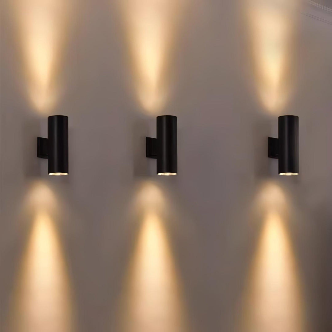 Cylindryczna Lampa Ścienna na Zewnątrz