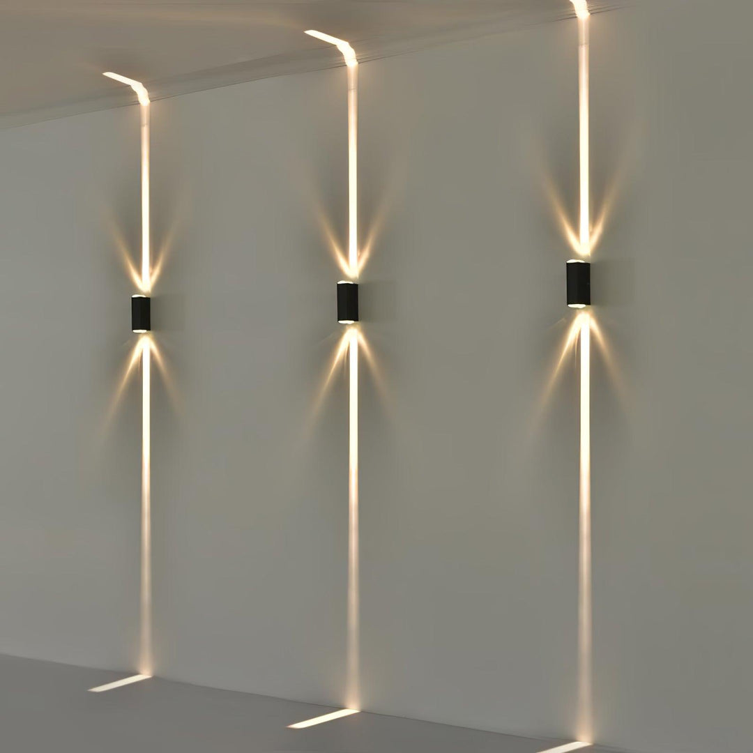 Cylindryczna Lampa Ścienna na Zewnątrz