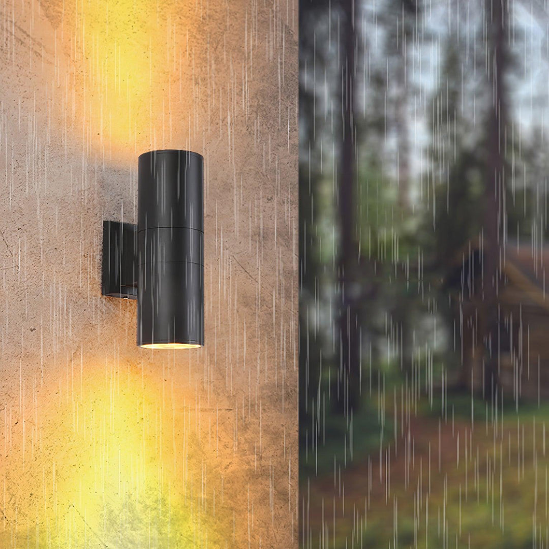 Cylindryczna Lampa Ścienna na Zewnątrz