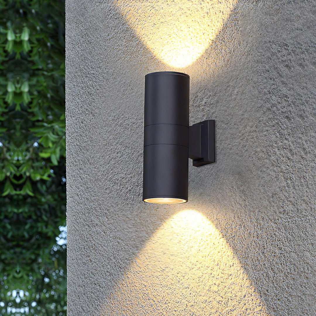 Cylindryczna Lampa Ścienna na Zewnątrz