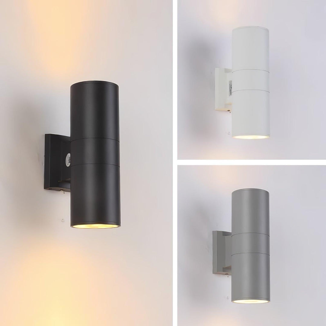 Cylindryczna Lampa Ścienna na Zewnątrz