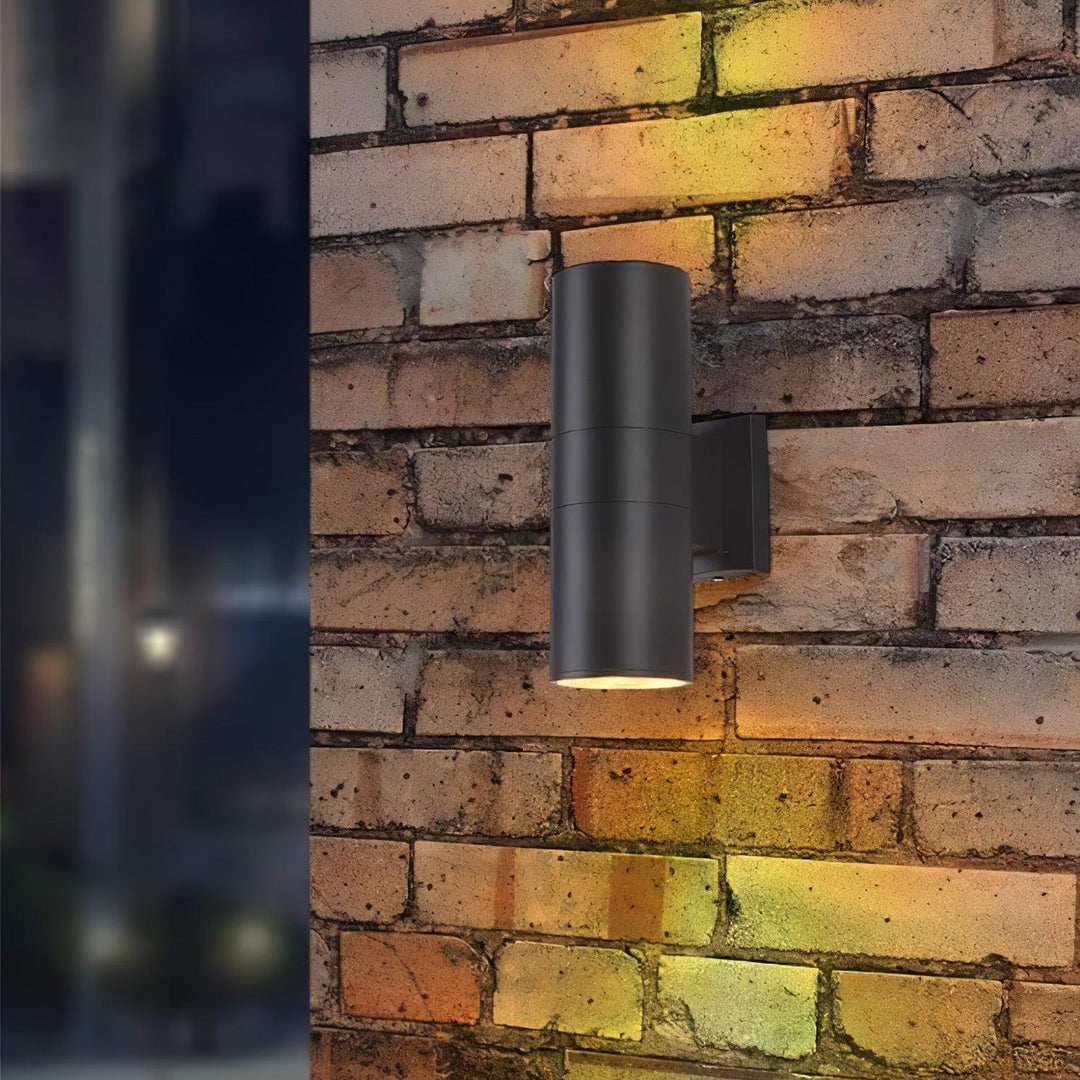 Cylindryczna Lampa Ścienna na Zewnątrz