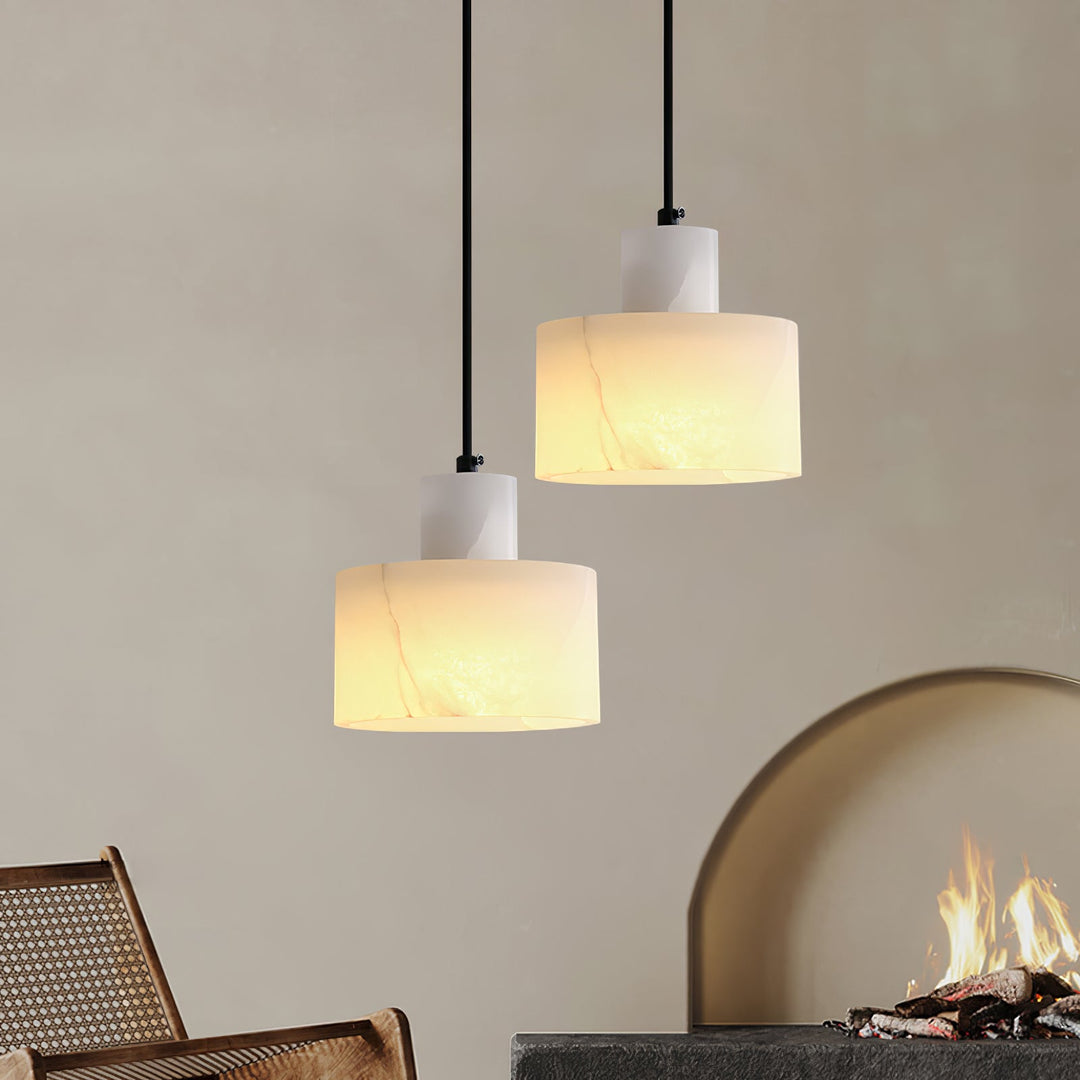 Lampa wisząca Cyls Alabaster