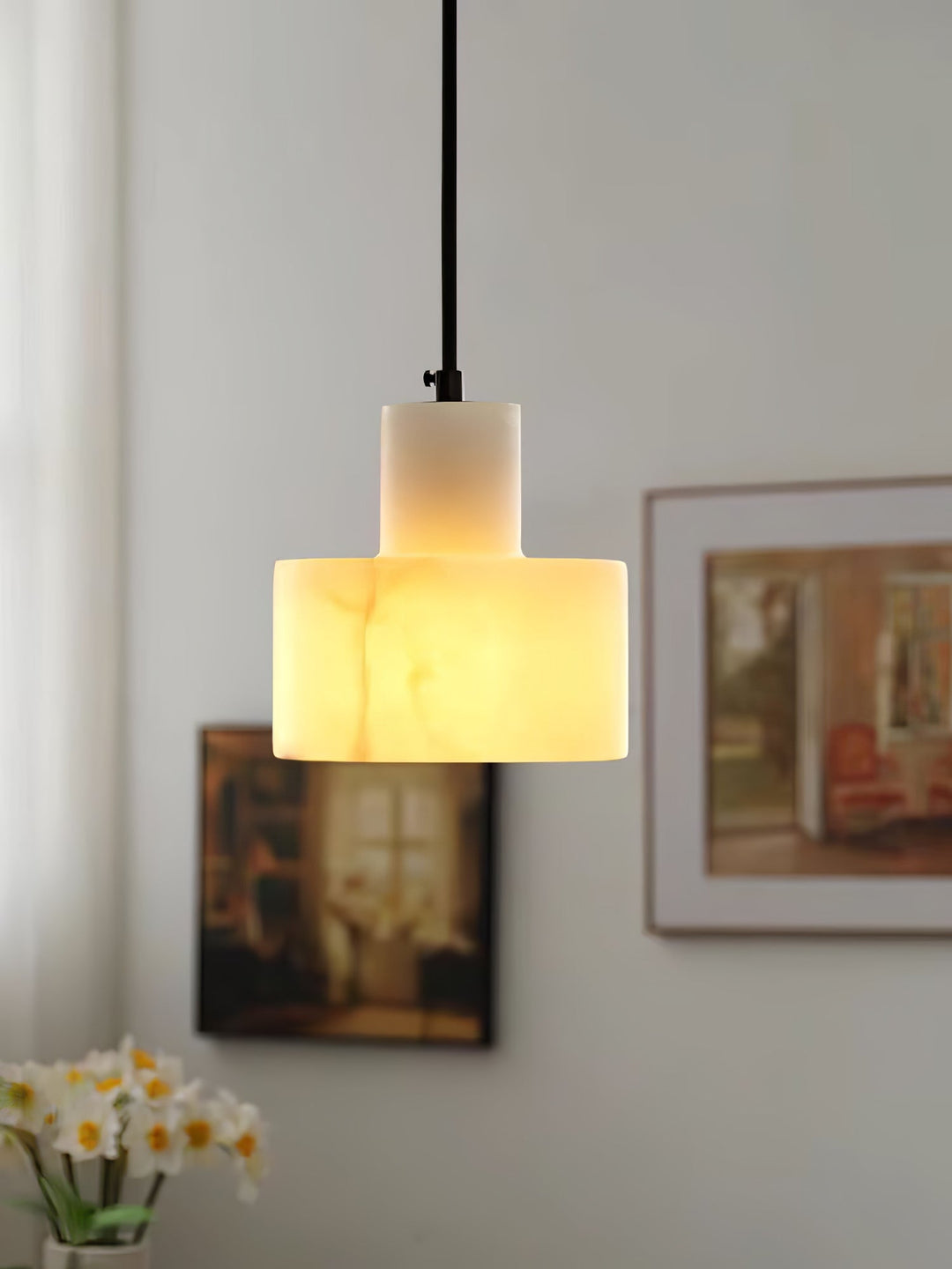 Lampa wisząca Cyls Alabaster