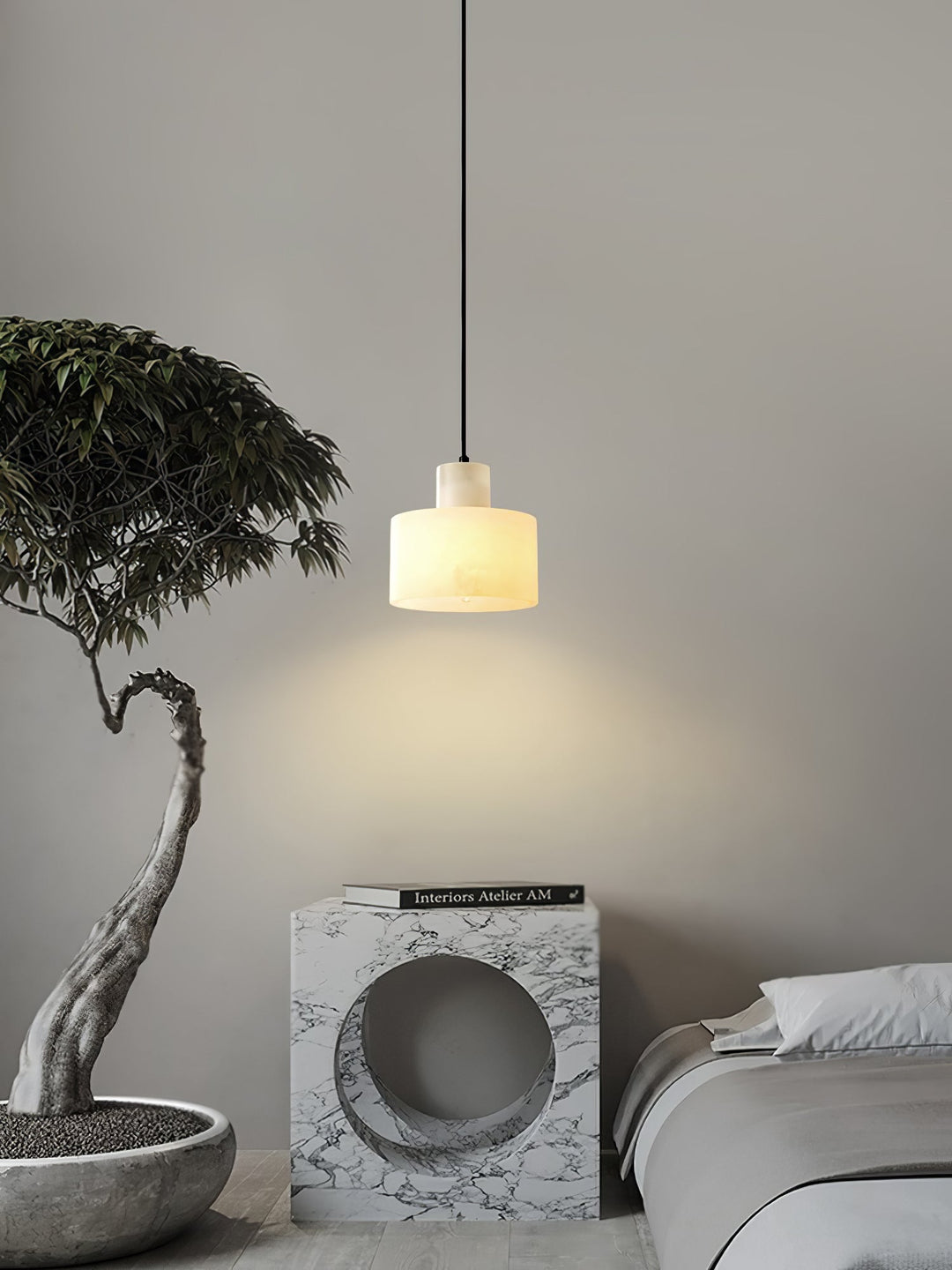 Lampa wisząca Cyls Alabaster