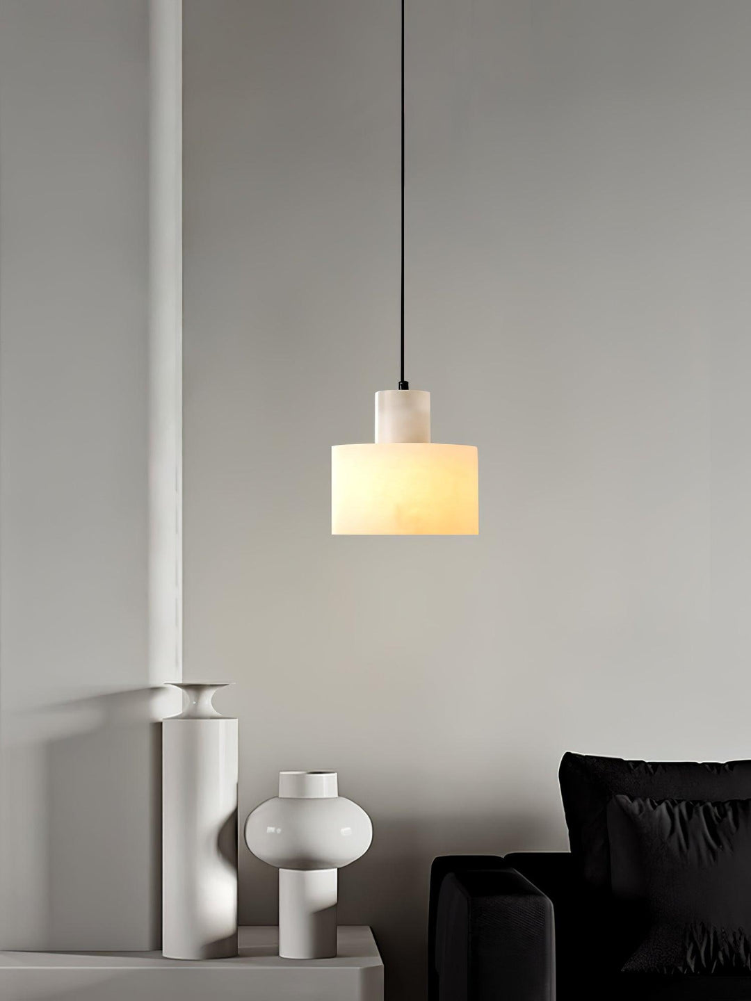 Lampa wisząca Cyls Alabaster