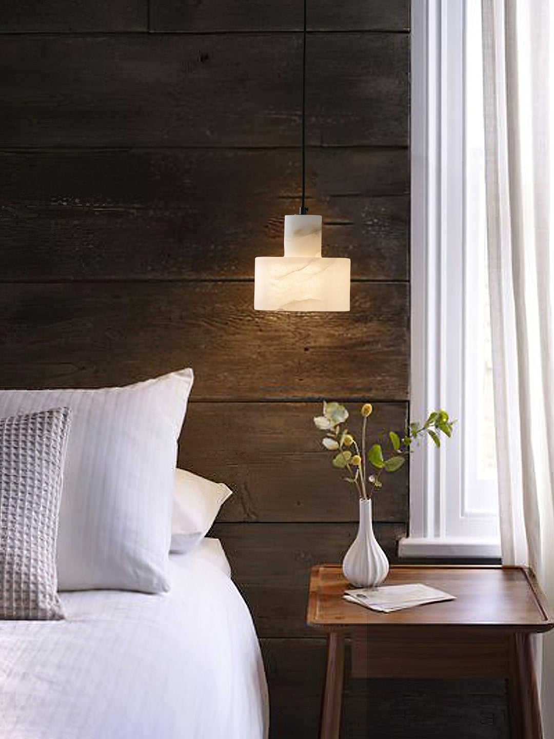 Lampa wisząca Cyls Alabaster