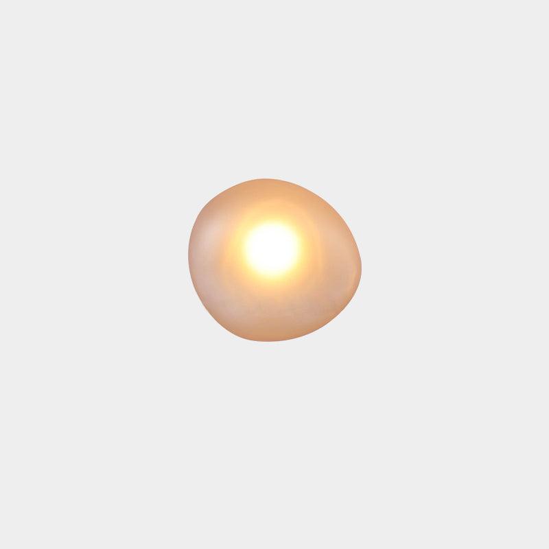 Lampa Ścienna z Bąbelkowego Szkła