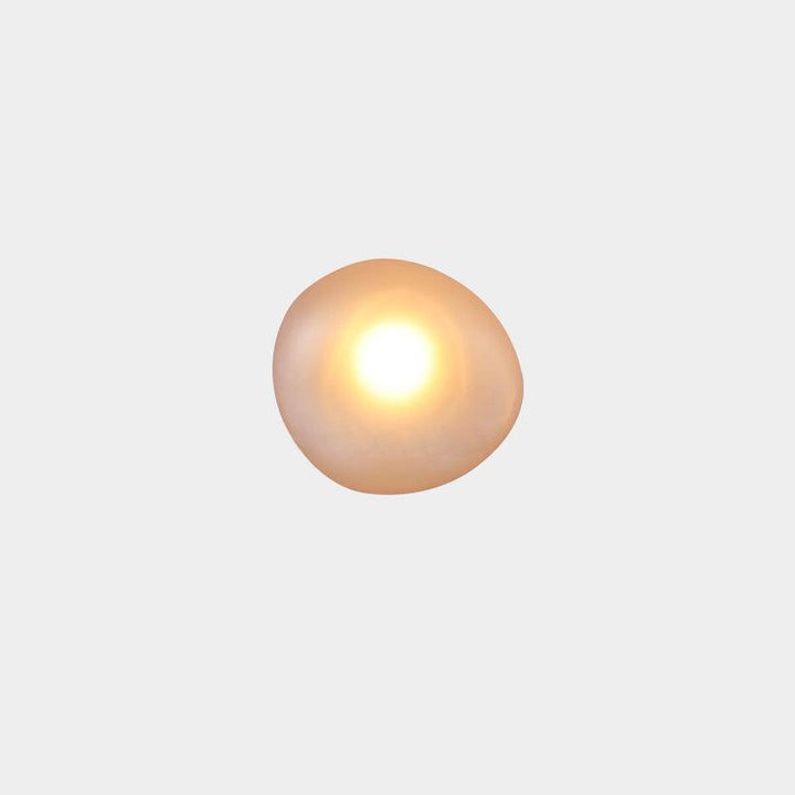 Lampa Ścienna z Bąbelkowego Szkła
