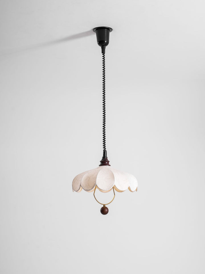 Lampa wisząca z tkaniny Lily