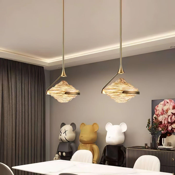 Lampa Wisząca Kryształowa Diamentowa