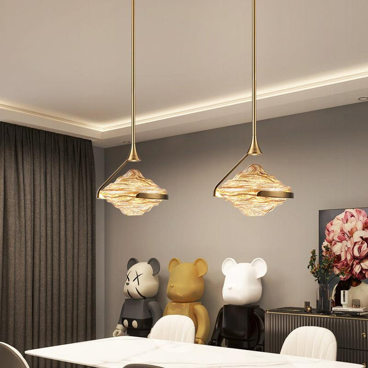 Lampa Wisząca Kryształowa Diamentowa