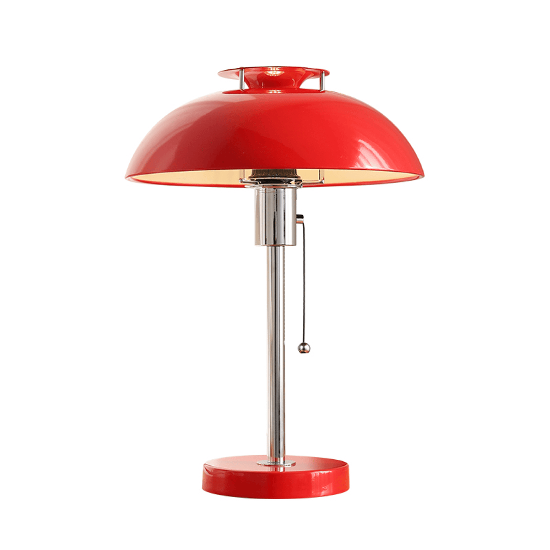 Lampa stołowa Domo Chrome Mushroom