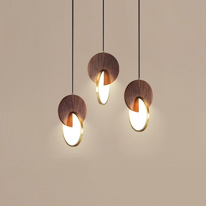 Lampa wisząca Double Disk