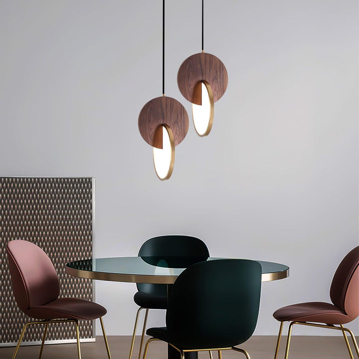 Lampa wisząca Double Disk